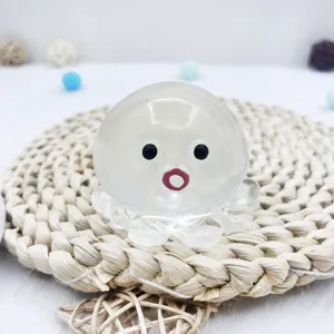 Transparent octopus decompression toy cute stress relief squeeze toy desktop decoration