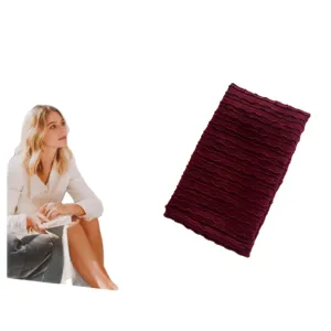 Neues plissiertes Jacquard-Stirnband für Damen, stylisches Sport-Yoga-schweißableitendes Haarband.