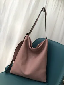 Soft leather hobo shoulder bag casual crossbody bag for women large capacity daily use stylish
