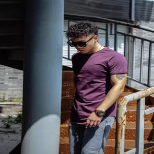 Men casual fitness short sleeve t-shirt for gym training running sports top clothing