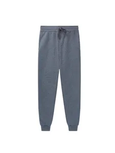 Men's fleece-lined sweatpants casual warm joggers winter comfortable athletic tapered long pants