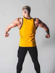 Herren Fitness Tanktop Sommer Casual Fitnessstudio Training Racerback Sportbekleidung