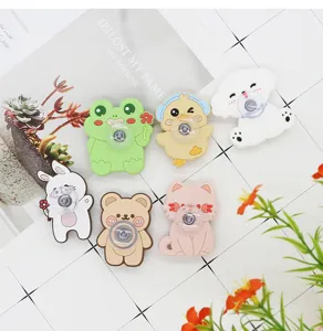 Niedliche Cartoon Tier Fidget Spinner Spielzeug Detailansicht, Anti-Stress Hand Spinner fur Kinder.