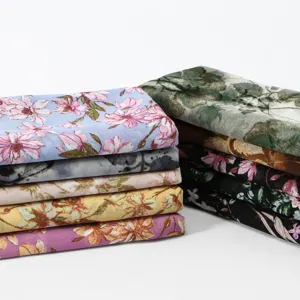 Chiffon floral print scarf women fashion elegant versatile breathable lightweight neck wrap new