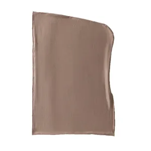 Mercerized cotton hijab bonnet solid color breathable comfortable stretch head wrap cap