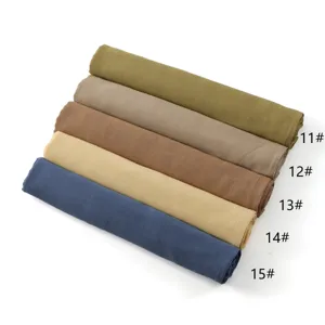 Vrouwen effen kleur rayon lange sjaal veelzijdige mode casual omslagdoek variant