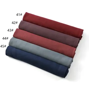 Effen viscose lange sjaal, stijlvolle dames hijab en sjaal in prachtig detail.