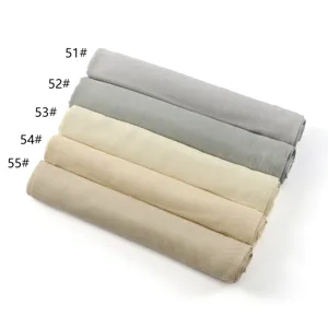 Effen rayon lange sjaal mode veelzijdige omslagdoek hoofddeksel zacht and comfortabel
