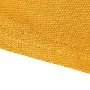 Yellow modal fabric close-up high elasticity women hat scarf main material display