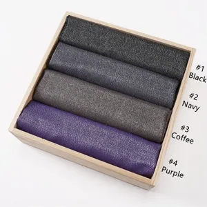 Metallic silk viscose women scarf solid color stylish shawl and headscarf wholesale