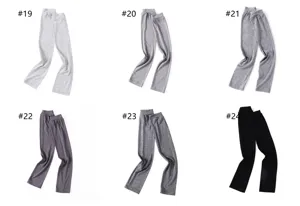 Comfortable modal cotton solid color casual long pants basic leggings multiple color options