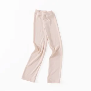 Leggings confortables en coton modal uni pour femmes, pantalon basique quotidien doux.