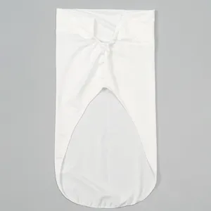 Solid color straight slash opening underscarf hijab for women, minimalist ethnic style daily wear.