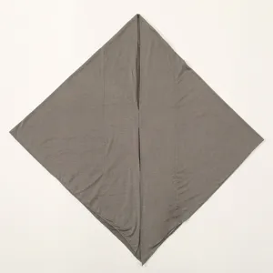 Solid color stretch jersey headscarf hijab simple daily wear grey shawl comfortable