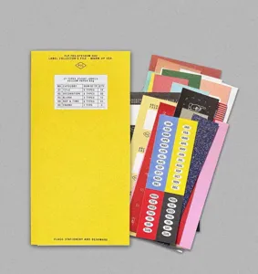 Klebepunkte Etiketten Set mit Pergamentpapier Ordner fur Tagebuch Buro Schreibwaren.