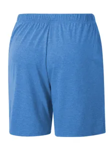 Men casual blue summer shorts, loose fit straight leg comfortable activewear daily wear pants.