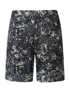 Pantaloncini sportivi mimetici da uomo con mesh traspirante e design a doppio strato ideale.