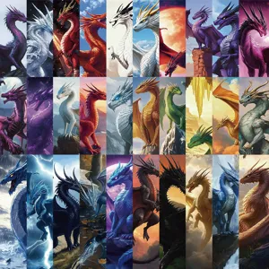 Retro Dragon Wing Bookmarks Set Cartoon Fantasy Cute Paper Page Markers For Reading Books Desk Journaling