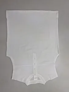 Men's summer casual slim fit sleeveless henley tank top white basic vest shirt