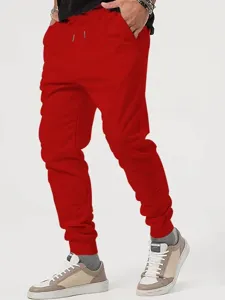 Herren Freizeit gefütterte Jogginghose Sweatpants, bequeme warme Sport Hosen Winter.