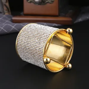 Barattolo Porta Posate di Lusso Vintage con Strass e Cucchiai da Caffè Oro Contenitore per Utensili da Pranzo Arabo per Ristorante Casa