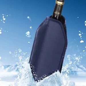 Custodia Raffreddatrice Impermeabile per Bottiglia di Vino Borsa del Ghiaccio per Champagne Portatile Borsa Termica Isolata per Picnic all'Aperto Festa