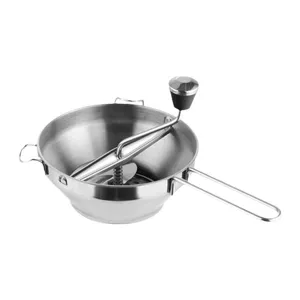 Passatutto manuale in acciaio inossidabile pressa verdure per purè di patate e marmellata.