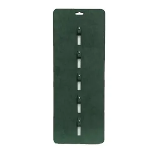 Organizzatore di occhiali in pelle da parete sospeso a fessure multiple per la casa.