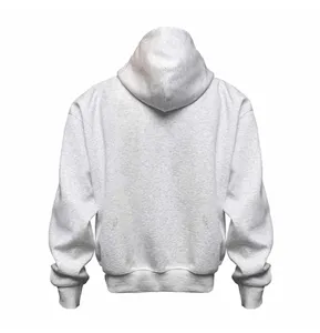 Men's solid color casual loose hooded sweatshirt autumn winter basic streetwear pullover top