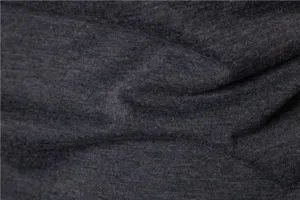 Fabric detail view of mens stretch long sleeve fitness t-shirt ninja top material texture
