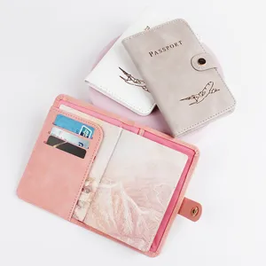 Porta passaporto in pelle multifunzione organizer per documenti e carte da viaggio