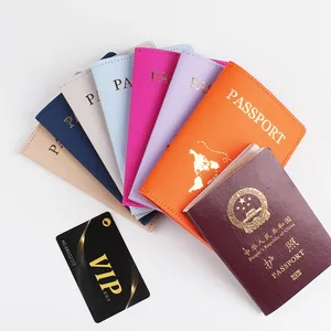 Custodia da viaggio per passaporto portatile organizer di documenti multifunzione