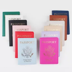 Reise Reisepass Schutzhülle multifunktional Leder Ausweishalter Kreditkartenetui Tasche Organizer