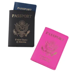 Reise Reisepass Hülle PU Leder Dokumentenhalter multifunktionaler Ausweisorganizer Etui