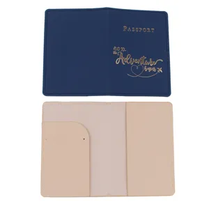 Porta passaporto in pelle PU multifunzionale organizzatore documenti custodia stile