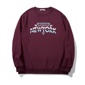 Men's Plus Size Autumn Sweatshirt Casual Crewneck Pullover with Letter Print Fashion Apparel