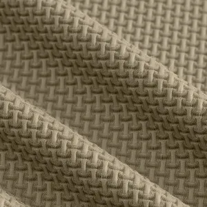 Eis-Seide schnell trocknend Stoff Textur Nahaufnahme, atmungsaktiv gestricktes Material