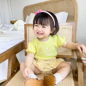 Bébé Filles Été Carreaux Bloomers Mignon Nœud Décontracté Coton Short Pantalon Nourrisson Tout-petit Taille Élastique Short