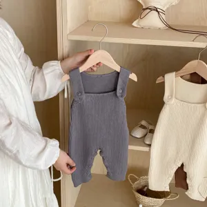 Baby knit romper cute infant overalls soft woolen long pants autumn daily wear newborn clothing
