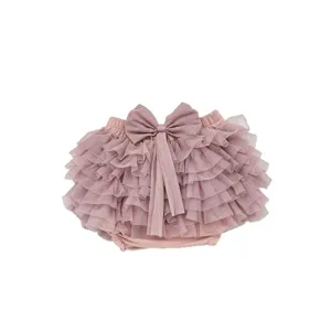Summer baby girl tutu shorts cute fluffy cake pants infant mesh ruffled bloomers