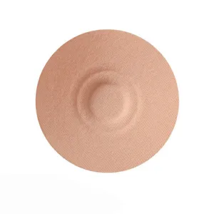 Seamless cotton nipple covers, breathable invisible pasties, non-adhesive reusable breast pads.