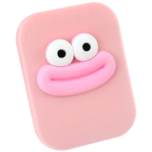 Miroir de Maquillage Pliable Portable Avec Peigne Design Cartoon Mignon Miroir de Poche en Plastique pour Femmes et Étudiants