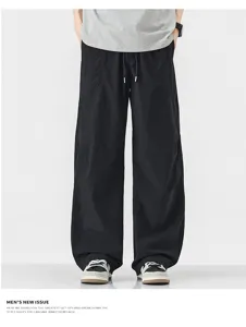 Herren Sommer dünn schnelltrocknend lose lässige Cargohose Taktisch Streetwear Outdoor.