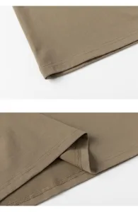Gedetailleerd overzicht van de heren polo shirt stof, met fijne ribtextuur en nette naad.