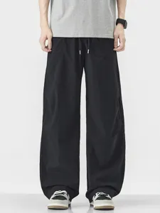 Herren lässige Fallschirm Cargohose lose weite Beine Sommer schnelltrocknend Outdoor Hose