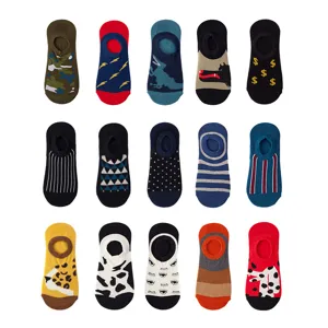 Calcetines Invisibles Unisex Verano Fino Corte Bajo Antideslizante Silicona Casual Transpirable Calcetines Cortos Diario