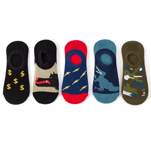 Calcetines invisibles moda hombre mujer verano finos transpirables calcetines tobilleros
