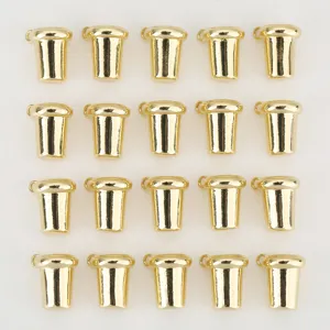 Copper Gold Plated Goblet Pendant Fashion DIY Jewelry Accessories Charm For Necklace Bracelet Craft Making