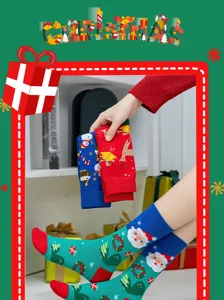 Calzini di Natale per uomo e donna inverno caldi festivi vacanze calze nuovo stile