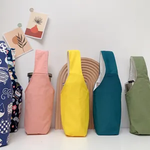 Stoff Becherhülle Tragetasche isolierter Kaffeetassenhalter niedliche wiederverwendbare Tasche